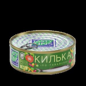 ТТ Килько по-гавайски обжар. в том/соусе с овощами 240г ключ 1*24