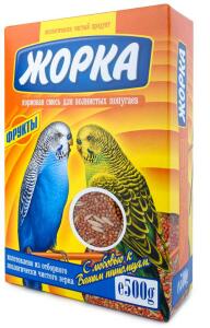 Жорка Корм для Волнистых попугаев Фрукты 500г