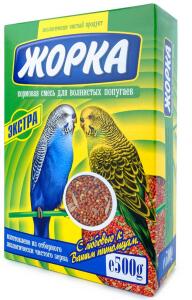 Жорка Корм для Волнистых попугаев Экстра 500г