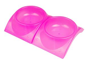 Миска для кошек КОТЯУС Гранд двойная2*250мл