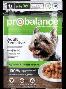 Консервированный корм для собак Probalance Sensitive, 85г (28 шт. в уп.)