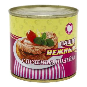 Паштет Нежный с печенью индейки 240г 1*30