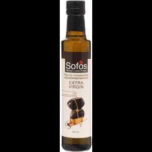 Масло Extra Virgin оливковое Sofos 250мл ст/б 1*12