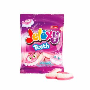 Jelaxy Teeth Жев.мармелад с фрукт.соком Зубы  80г