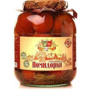 Сыта-Загора Помидоры конснрв. 1500мл ст/б 1*6