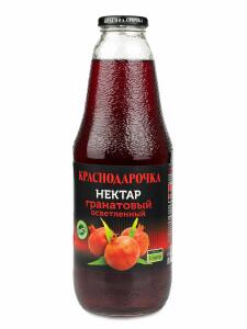 Нектар Гранатовый осветл. Краснодарочка 1л ст/б 1*6