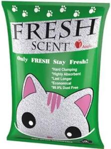 Fresh Наполнитель Свежесть Яблоко 5л комкующ. 1*4