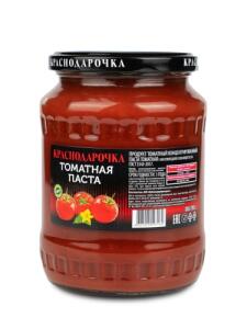 Томатная паста Краснодарочка 25% 700гр ст/б твист 1*12
