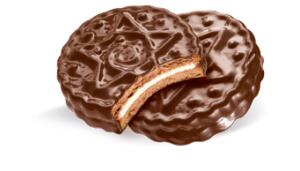 Печенье-Сендвич со вкусом Гляссе глазир. 3,2кг