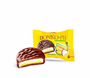 Печенье-Сендвич Dessert Donko-Pie с маршмеллоу и бананом 1,5кг