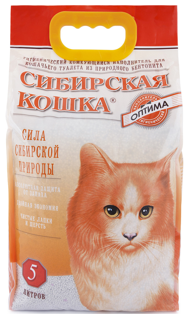 Сибирская Кошка Оптима комкующ. 5л