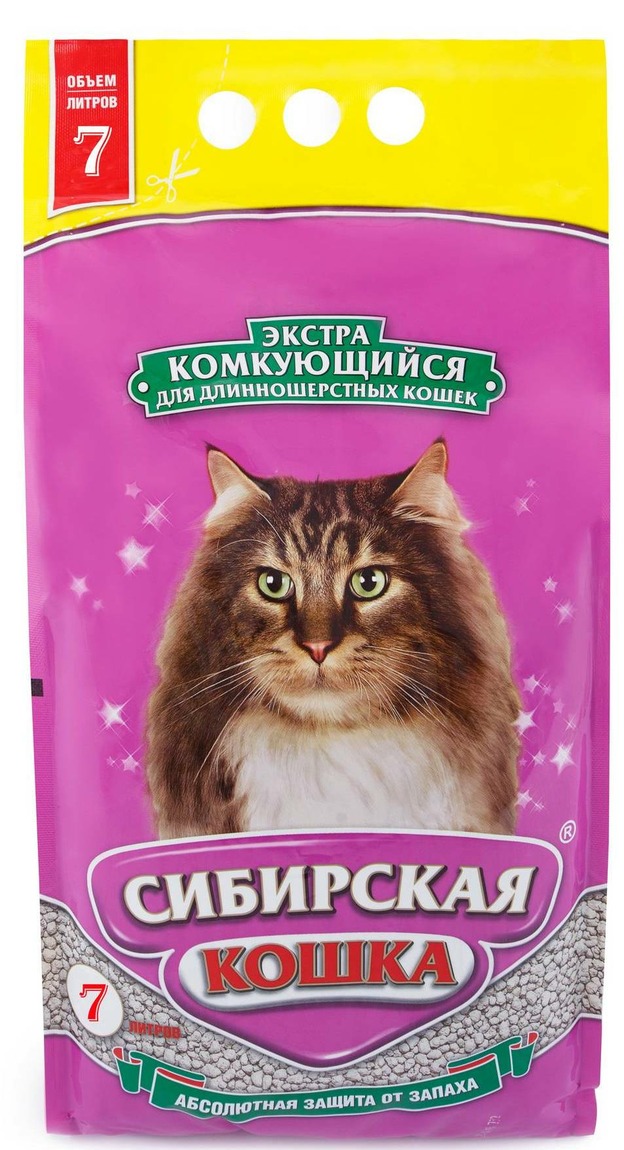 Сибирская Кошка Экстра 5л комкующ.