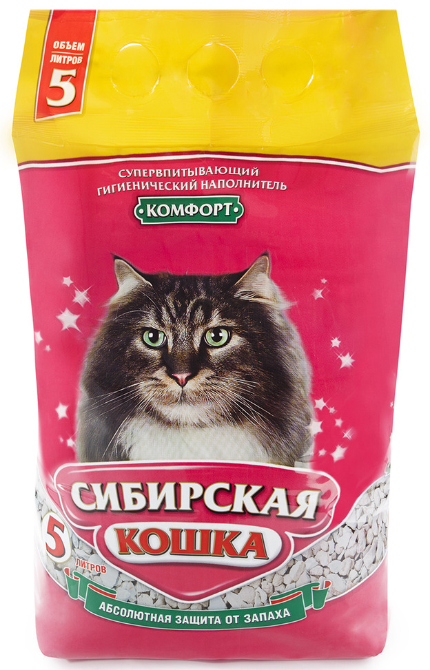 Сибирская Кошка Комфорт 5л